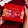 Toallas Rojas de Boda, Recuerdos de Boda para la Novia, un Par de Regalos de Agradecimiento, Nuevos Regalos de Boda para los Recién Casados, Colección de Artículos de Dote de Boda