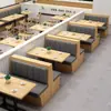 Asientos en cabina de casa de té, restaurante de hot pot, restaurante occidental, asientos en cabina de restaurante chino, sofá, bar de bocadillos, restaurante japonés, fideos, tienda de té con leche, mesas y sillas