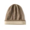 Chapéu de Cashmere 2026 Outono e Inverno Novo Estilo Unissex Casual Gorro Protetor de Orelha Chapéu de Tricô Colorido Fashion