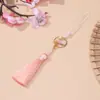 Colgante de Borla Nube Colorida Persiguiendo la Luna Festival de Mediados de Otoño Estilo Chino Ropa de Disfraz Antiguo Cheongsam Accesorios de Vestimenta Venta Directa al por Mayor