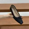 Zapatos de tacón bajo de moda para mujer, punta cuadrada casual, zapatos planos de temperamento rosa nude para mujer, nuevos zapatos de tacón bajo 2026, suela suave, verano, no
