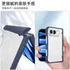 Adequado para capa de celular dobrável Apple DUO, capa de celular magnética de cobertura total 2 em 1 para iPhone Duo, fornecendo proteção contra quedas