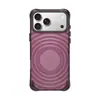 Aplicable para iphone18promax Funda Transparente con Patrón de Ola y Airbag Apple 16 Cobertura Completa Protección contra Caídas 17