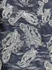 Tecido Jacquard Paisley Popular para Primavera e Outono, Estilo Europeu e Americano de Luxo Leve, com Design em Relevo Dupla Camada Dupla Face, Material para Vestuário em Estoque
