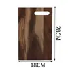 Plato de madera de acacia estilo japonés transfronterizo plato para pan y frutas Bandeja de madera de acacia para pizza madera maciza hoja pequeña Tabla de cortar de acacia