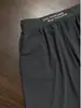 Pantalones cortos ligeros de piel de hielo de secado rápido para hombre, pantalones finos de verano de pierna recta, frescos, bordados, para deportes y fitness, de longitud 3/4