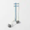 Meias de Compressão para Panturrilha Femininas Profissionais para Corrida Fitness Exercício Yoga Tênis Ciclismo Suporte Muscular Antiderrapantes Anti-pilling Meias Longas