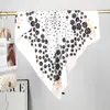 Bufanda de Seda de Sarga Estampada Retro Transfronteriza Japonesa y Coreana 90cm Elegante de Aspecto Sofisticado Bufanda Cuadrada Grande Chal Decorativo Venta al por Mayor
