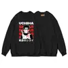 Sudadera con cuello redondo de Naruto Anime, Ropa periférica, Casual, Marca de moda, Forro polar, Cálida, Capa base, Manga larga