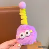 Presilha de Cabelo Fofa de Bola de Carvão Torcida Antena Boneco Feio Dopamina Menininha Presilha de Cabelo Acessórios de Cabelo Atacado Transfronteiriço