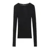 Camiseta Versátil de Calidad Ajustada Best-Selling de Aliexpress Moda Europea y Americana Transfronteriza