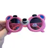 Gafas de Dibujos Animados para Niños y Niñas, Oso Fresa, Gafas de Sol Fotográficas UV para Niños, Lindas Gafas de Sol de Osito
