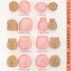 Mini Moldes para Galletas de Dibujos Animados Sanrio Hogareños Moldes de Sandía Estéreo 3D Corte a Presión Horneado de Fondant Hecho a Mano