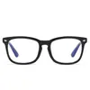 Gafas Protectoras Retro para Computadora de Moda, Lentes Redondos de Montura de Moda sin Graduación para Mujeres con Rostros Grandes, Armazones para Gafas Anti-Luz Azul para Hombres