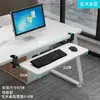Bandeja de Teclado Sem Furos Trilho Deslizante Suporte de Teclado Sem Instalação Grampo de Mesa Gaveta de Teclado para Mesa Suporte para Armazenamento de Mouse