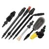 Accesorios de cabezal de pistola de agua para lavadora de autos de alta presión Leiben, boquilla de máquina de limpieza, tubería de entrada de agua, filtro, recipiente de espuma PA