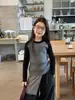Camiseta interior de punto raglán con bloques de color estilo coreano Aimobebe, suéter interior elástico acanalado ajustado para niños mayores