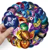 50 Adesivos de Grafite de Habilidade King of Glory Jogo Criativo Decoração de Caderno Redondo Suitcase Caneca Térmica Adesivos