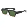 Gafas de Sol Cuadradas Europeas y Americanas Transfronterizas para Hombre, Gafas de Sol de Diseñador de Moda Retro de Gama Alta para Mujer, Gafas de Estilo Callejero, Gafas de Sol