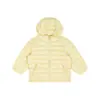 Chamarra de plumas para niños Nuo Mi Wanzi 2026 nuevo estilo de invierno 95% plumón de pato blanco ligera con capucha abrigo cálido resistente al agua