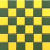 Azulejos de Pared de Cerámica Mosaico Verde Oscuro Retro para Cocina, Comedor, Baño, Lavabo, Piscina