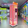 Máquina expendedora de palomitas de maíz totalmente automática personalizable para supermercados, fabricante de máquinas expendedoras de palomitas de maíz de autoservicio