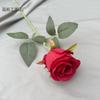 Simulación rosa individual boda simulación flor boda arreglo floral fila de flores guía de camino decoración accesorios de disparo flores falsas al por mayor