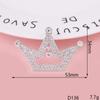 Série Coroa Letra Pérola Coroa diy Capa de Celular Beleza Feito à Mão Material Diamante Bolsa Acessórios de Joia Strass