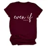 Mesmo que daniel Amazon Wish site independente casual confortável simples feminina gola redonda manga curta camiseta