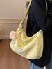 Bolso Casual de Tapa Blanda de Gran Capacidad para Mujer 2025 Nuevo Primavera y Verano Combinable Bolso Cruzado Combinable para Viajero Bolso Tote de Hombro Combinable