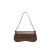 Bolsa Minimalista Retrô Estilo Francês para Ombro Feminina Tendência Outono 2025 Versátil para Trabalho e Dia a Dia Bolsa Tote Bolsa Baguette