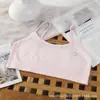 Ropa interior para niñas Chaleco Etapa de desarrollo 1 Niños de primaria Estudiantes de secundaria Sujetador fino de verano para niñas