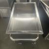 Piscina de acero inoxidable con rejilla de desagüe piscina de limpieza piscina de remojo piscina para marinar carne comedor de hotel carrito móvil