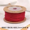 Hilo de Algodón Cuerda Trenzada del Tíbet Hilo de Algodón Enrollado a Mano Cuerda Trenzada Pulsera Cordón Colgante DIY Juguete Cultural Hecho a Mano Hilo Cuerda de Algodón Enrollada a Mano