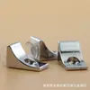 Com ventosa liga de zinco suporte de prateleira sete-letras suporte de prateleira em forma de coração suporte de vidro 7-letras canto reto prateleira prego de reboque