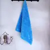 Pano de limpeza doméstico absorvente de coral fleece comum, toalha quadrada multifuncional para lavagem de carro