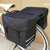 Bolsa de transporte bicicleta mountain bike bagageiro traseiro Bolsa Suporte bolsa dupla de transporte dois alforjes acessórios atacado