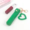 Llavero de Bolso para Labial Personalizado, Mini Neceser, Disponible en Varios Colores, Formas y con Logo, Espejo y Soporte para Teléfono