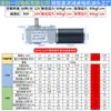 5840-31ZY Motor de CC con Engranajes Reductor de Tornillo sin Fin Alto Par Engranajes Completamente Metálicos Motor en Miniatura 12V 24V