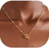 Superventas de Amazon Nuevo Estilo Transfronterizo Collar de 14k Sentido de Diseño de Nicho Cadena para Clavícula Joyería Regalo para Novia