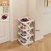 Sapateira para Dormitório, Pequena, Grande Capacidade, Multicamadas, Armário de Sapatos Simples, Design Cartoon, Resistente e Durável, Rack de Armazenamento de Sapatos, Bonito para Uso Interno