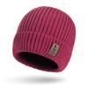 Nuevo gorro de punto para otoño e invierno para hombre, resistente al frío, con forro polar, de lana, a la moda para jóvenes, para deportes al aire libre, para mujer.