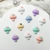 Tiktok mismo estilo color macarrón flor de hongo joyería para uñas resina accesorios DIY horquilla decoraciones para funda de teléfono