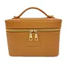 Bolsa de Maquiagem Pronta de Fábrica para Mulheres, Cor Sólida, Costurada, Impermeável, Resistente ao Desgaste, Bolsa de Armazenamento para Maquiagem, Bolsa de Maquiagem Nanfeng