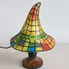 Novas Lâmpadas de Chapéu de Bruxa para Lojas Independentes Transfronteiriças, Decoração Criativa para Casa Chapéu de Bruxa Luz Noturna Ornamento de Resina