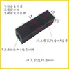 Acoplador de tira larga de aluminio M3 de 4 orificios Conector adaptador M4 Bloque de fijación Bloque cuadrado Barra de aluminio Disponible en fábrica de Dongguan