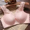 Sujetador Push-Up Anti-Exposición Estilo Chaleco Delgado Sin Aros, Sujetador de Soporte Suave de Copa Completa, Sujetador Ajustable para Mujer
