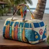 2026 Nova Bolsa de Viagem Casual Fashion Estampada Transfronteiriça para Curta Distância Bolsa Multifuncional Esportiva para Fitness