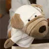 Marionetas de mano animales juegos de manos para calmar muñeca actuación león puede abrir la boca muñeco animal utilería para conferencias de jardín de infantes