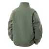 Chaqueta para Hombre Estilo Primavera y Otoño Moderna Versátil Cuello Alto Casual Holgada Ropa de Trabajo Tallas Grandes Transfronteriza 2026 Top para Hombre